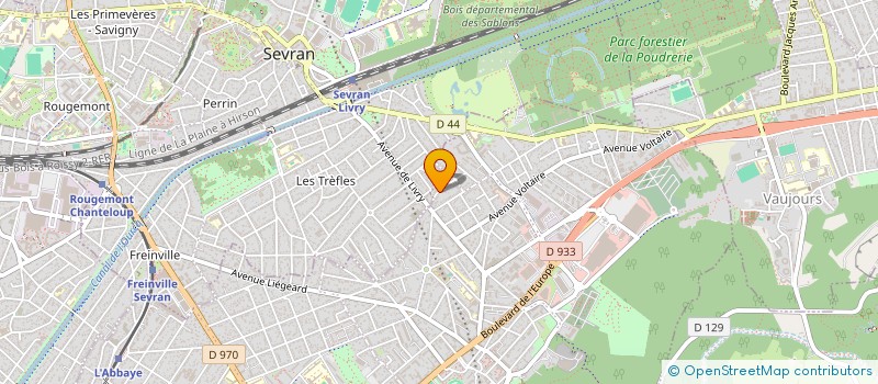 localisation de l'entreprise MONSIEUR ION BACIU à LIVRY-GARGAN