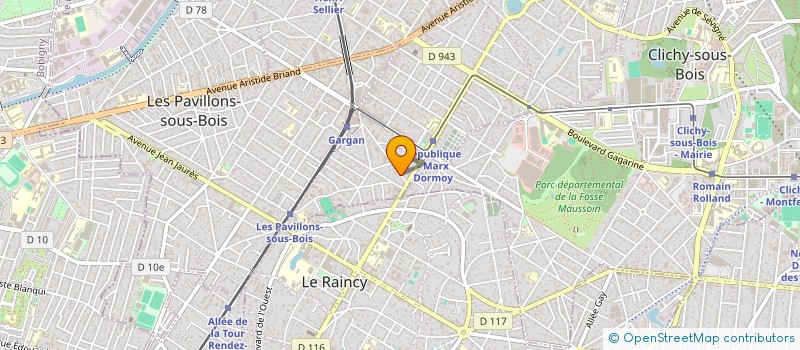 localisation de l'entreprise MONSIEUR ION BAICEANU  LIVRY-GARGAN