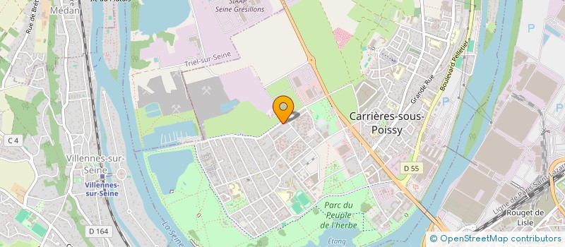 localisation de l'entreprise MONSIEUR ION BETCO à CARRIERES-SOUS-POISSY