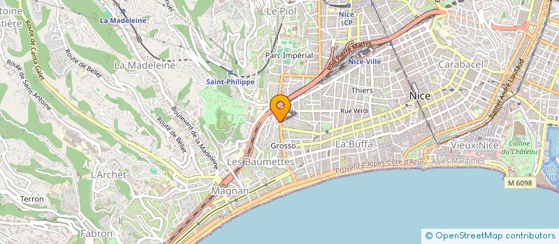 localisation de l'entreprise MONSIEUR ION BRAIESCU à NICE
