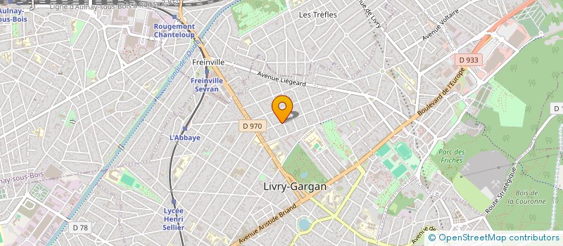 localisation de l'entreprise MONSIEUR ION BRINZA à LIVRY-GARGAN