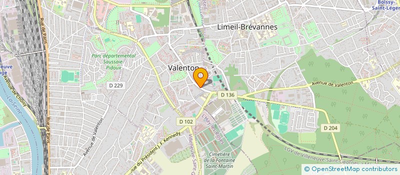 localisation de l'entreprise MONSIEUR ION BUHNACI à VALENTON