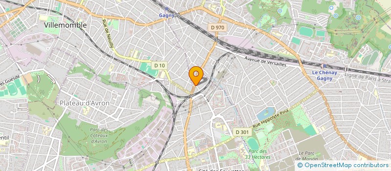 localisation de l'entreprise MONSIEUR ION BURLACU à NEUILLY-SUR-MARNE