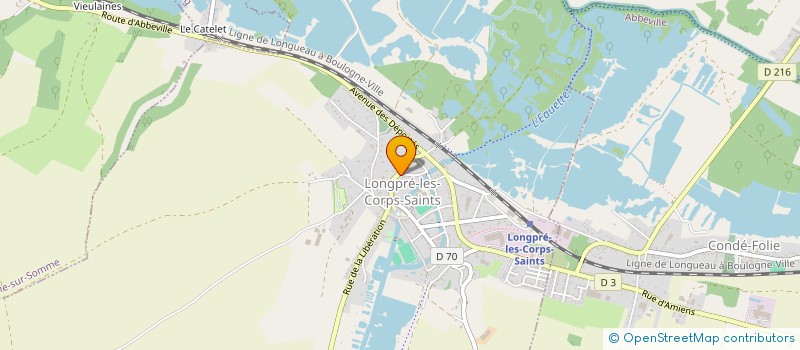 localisation de l'entreprise MONSIEUR ION BUTA  LONGPRE-LES-CORPS-SAINTS