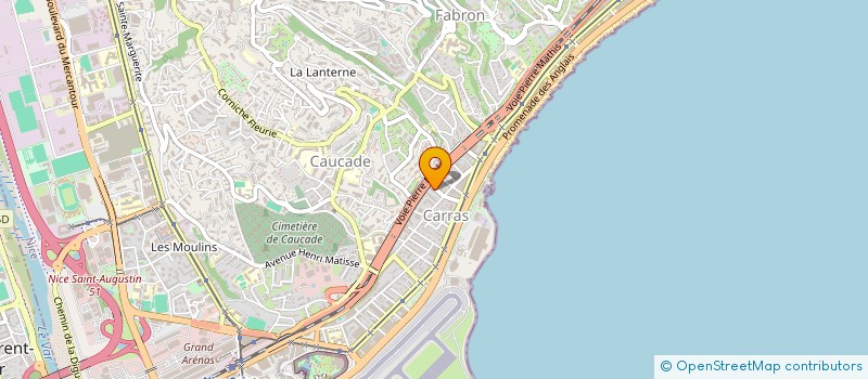 localisation de l'entreprise MONSIEUR ION CALANCEA  NICE