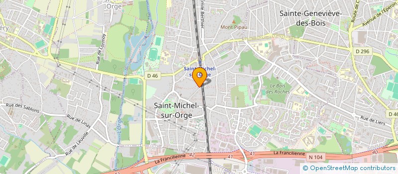 localisation de l'entreprise MONSIEUR ION CAZACU à SAINT-MICHEL-SUR-ORGE