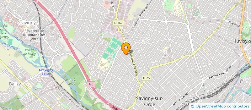 localisation de l'entreprise MONSIEUR ION CAZACU  SAVIGNY-SUR-ORGE
