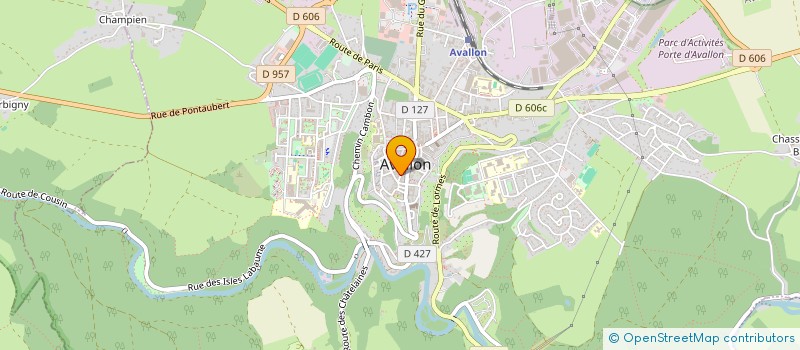 localisation de l'entreprise MONSIEUR ION CERETEAN à AVALLON