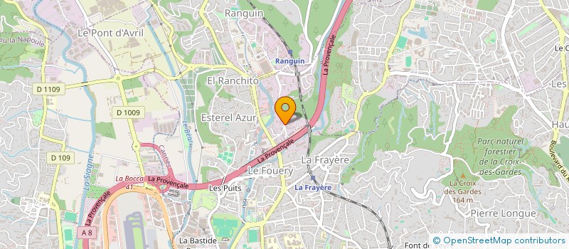 localisation de l'entreprise MONSIEUR ION CERNETCHI à LE CANNET