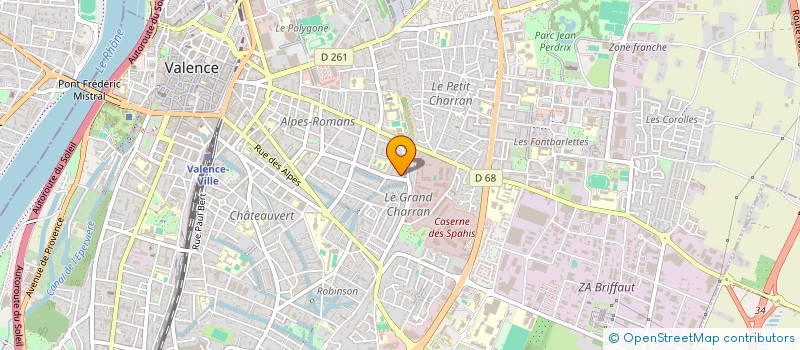 localisation de l'entreprise MONSIEUR ION CERTAN à VALENCE
