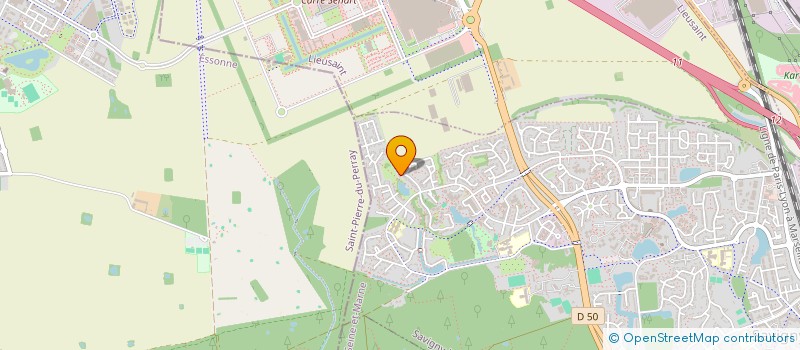 localisation de l'entreprise MONSIEUR ION CHEPTENE  SAVIGNY-LE-TEMPLE