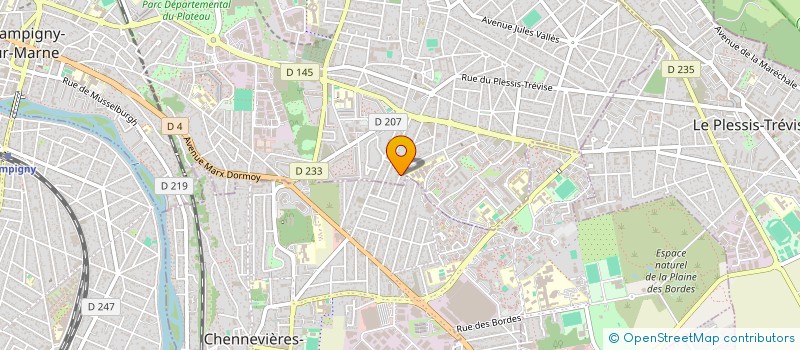 localisation de l'entreprise MONSIEUR ION CHICU à CHAMPIGNY-SUR-MARNE