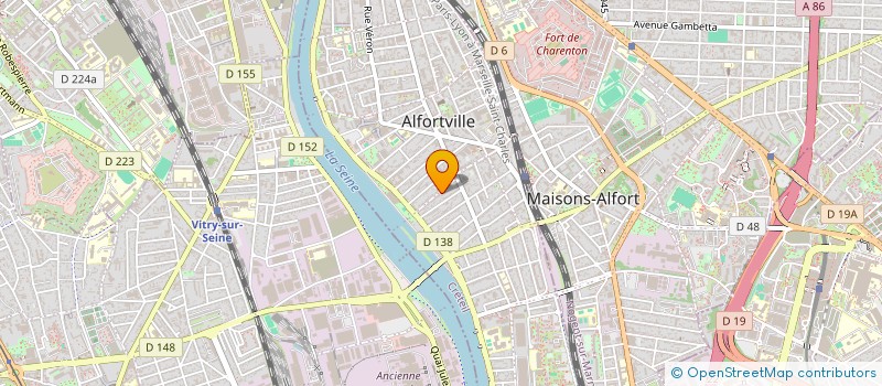 localisation de l'entreprise MONSIEUR ION CHIPER  ALFORTVILLE