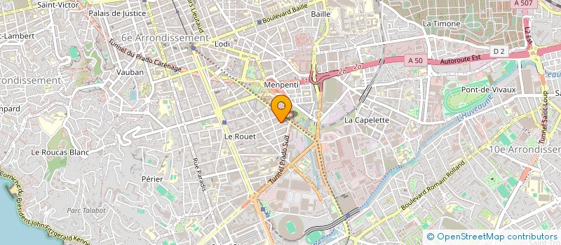 localisation de l'entreprise MONSIEUR ION CIOCOMAN à MARSEILLE