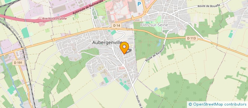 localisation de l'entreprise MONSIEUR ION CIORNII  AUBERGENVILLE