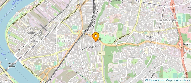 localisation de l'entreprise MONSIEUR ION CIRLAN à CENON