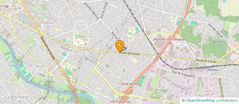 localisation de l'entreprise MONSIEUR ION CIUCIU à SAINT-SEBASTIEN-SUR-LOIRE