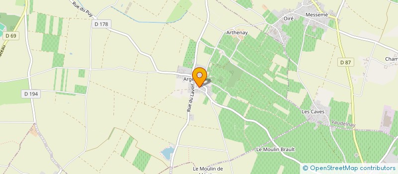 localisation de l'entreprise MONSIEUR ION CIUPRIN  DOUE-EN-ANJOU