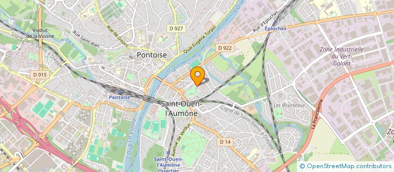 localisation de l'entreprise MONSIEUR ION COBILEANSCHI à SAINT-OUEN-L'AUMONE
