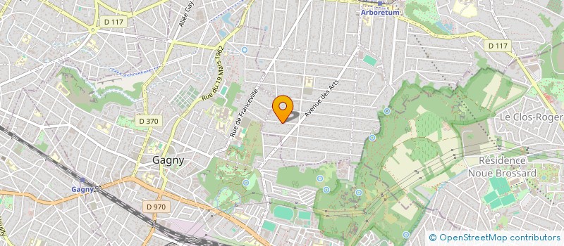 localisation de l'entreprise MONSIEUR ION COPACEANU  MONTFERMEIL