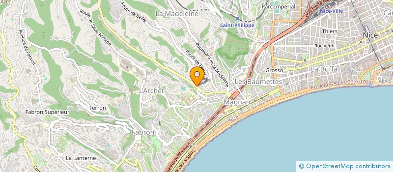 localisation de l'entreprise MONSIEUR ION CORNESCU  NICE