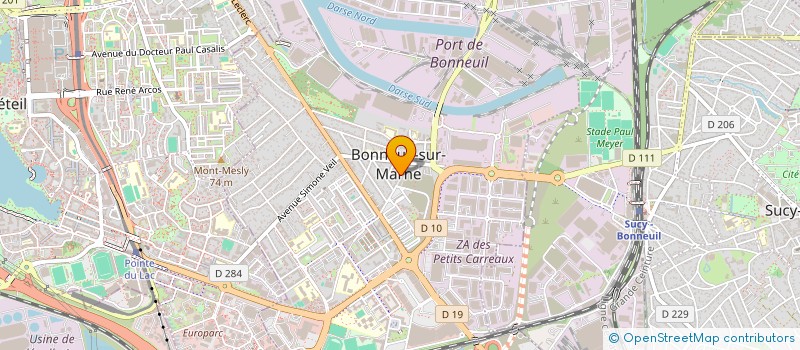 localisation de l'entreprise MONSIEUR ION CRECIUN  BONNEUIL-SUR-MARNE