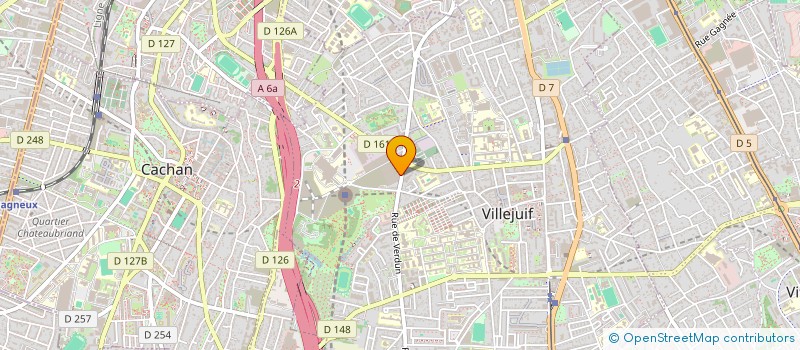 localisation de l'entreprise MONSIEUR ION CRISTA à VILLEJUIF