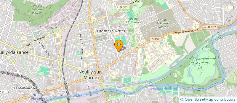 localisation de l'entreprise MONSIEUR ION CRISTEA à NEUILLY-SUR-MARNE