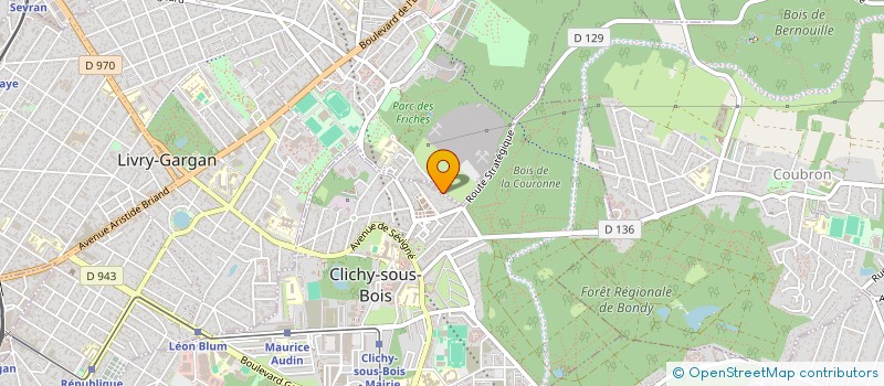 localisation de l'entreprise MONSIEUR ION CROITORU à CLICHY-SOUS-BOIS