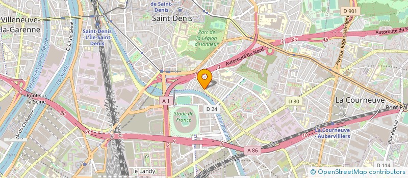localisation de l'entreprise MONSIEUR ION DANCIU à SAINT-DENIS