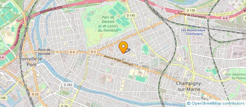 localisation de l'entreprise MONSIEUR ION DIACON à CHAMPIGNY-SUR-MARNE