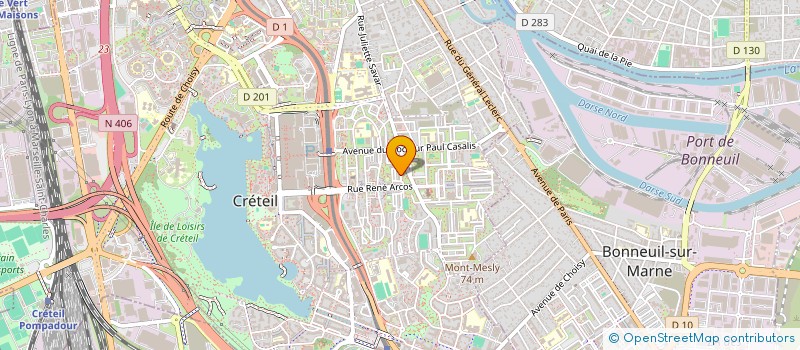 localisation de l'entreprise MONSIEUR ION DIDIC  CRETEIL