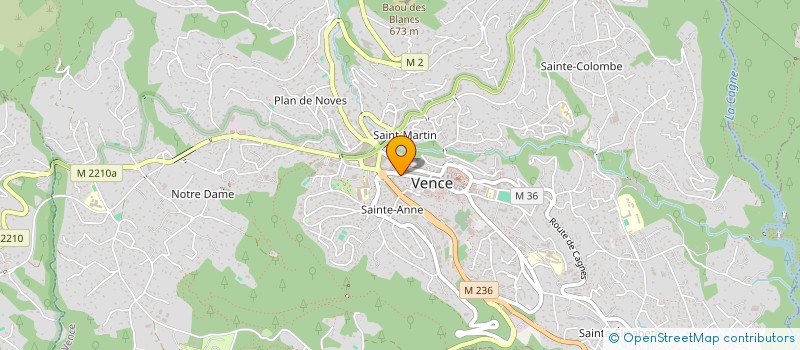localisation de l'entreprise MONSIEUR ION DODON à VENCE