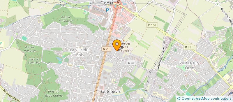 localisation de l'entreprise MONSIEUR ION DONTU  BALLAINVILLIERS