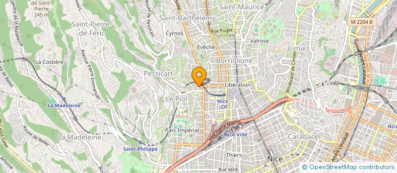 localisation de l'entreprise MONSIEUR ION DOROBANTU à NICE
