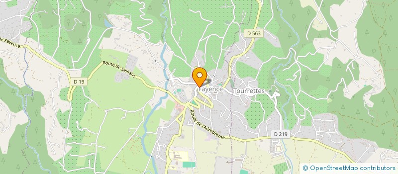 localisation de l'entreprise MONSIEUR ION DRAGNE  FAYENCE