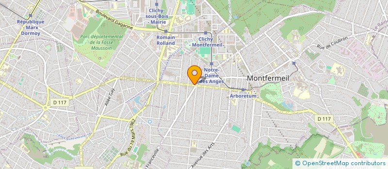 localisation de l'entreprise MONSIEUR ION-DRAGOS TINTEA  MONTFERMEIL