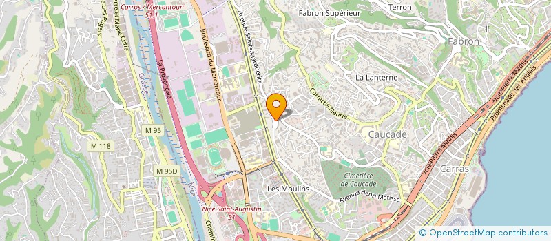 localisation de l'entreprise MONSIEUR ION ENACHE à NICE