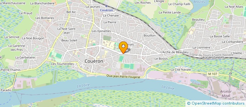 localisation de l'entreprise MONSIEUR ION ENACHE à COUERON