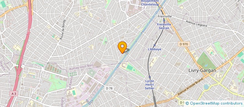 localisation de l'entreprise MONSIEUR ION FINARU à AULNAY-SOUS-BOIS