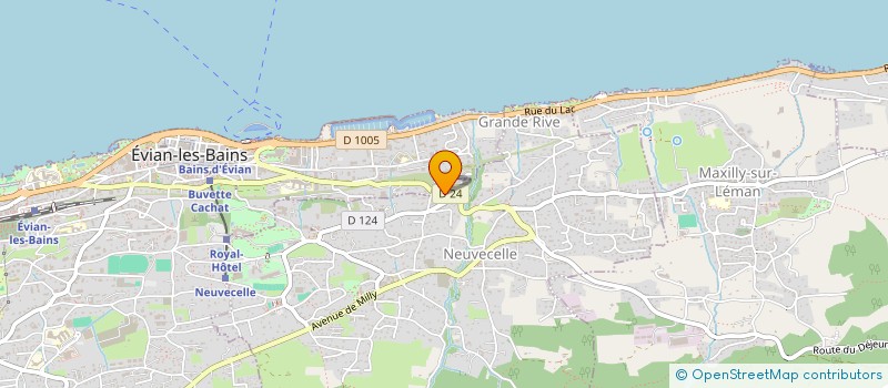 localisation de l'entreprise MONSIEUR ION FRICATEL  NEUVECELLE