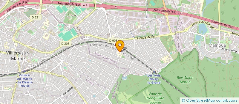 localisation de l'entreprise MONSIEUR ION GAVAJUC  NOISY-LE-GRAND