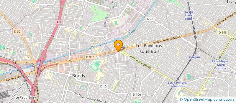 localisation de l'entreprise MONSIEUR ION GEOVANI  LES PAVILLONS-SOUS-BOIS