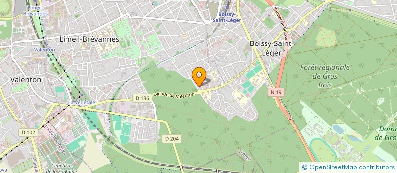 localisation de l'entreprise MONSIEUR ION GHEORGHELAS  LIMEIL-BREVANNES