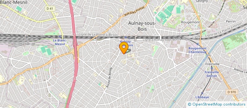 localisation de l'entreprise MONSIEUR ION GOLBAN  AULNAY-SOUS-BOIS