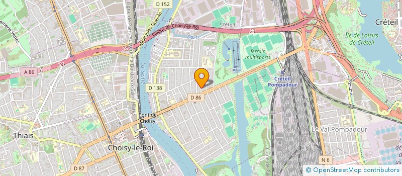 localisation de l'entreprise MONSIEUR ION GOLUB à CHOISY-LE-ROI