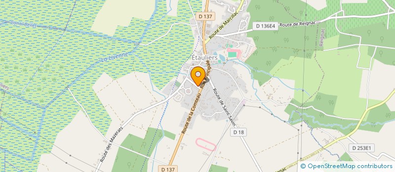 localisation de l'entreprise MONSIEUR ION GRASUN  ETAULIERS