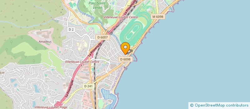 localisation de l'entreprise MONSIEUR ION HOLMU à VILLENEUVE-LOUBET