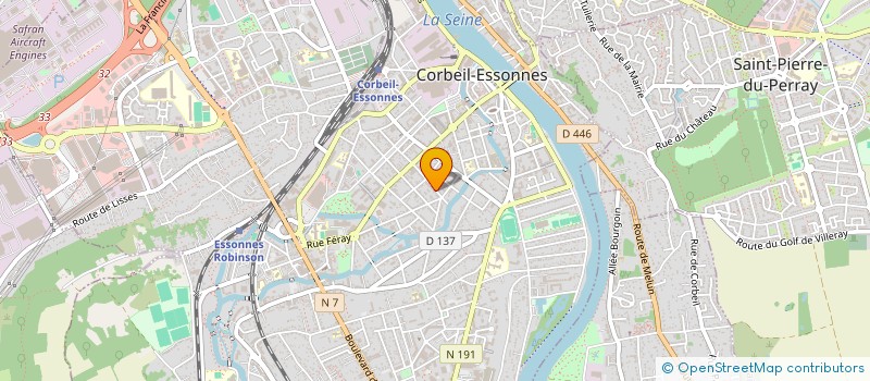 localisation de l'entreprise MONSIEUR ION JOSAN à CORBEIL-ESSONNES