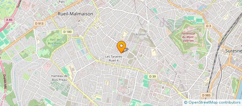 localisation de l'entreprise MONSIEUR ION LEAHU à RUEIL-MALMAISON